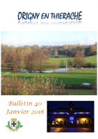 Bulletin n°40 – janvier 2018